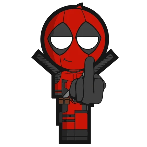 deadpool, дэдпул 2, мини дэдпул, дэдпул герои, вейп наклейки дедпул