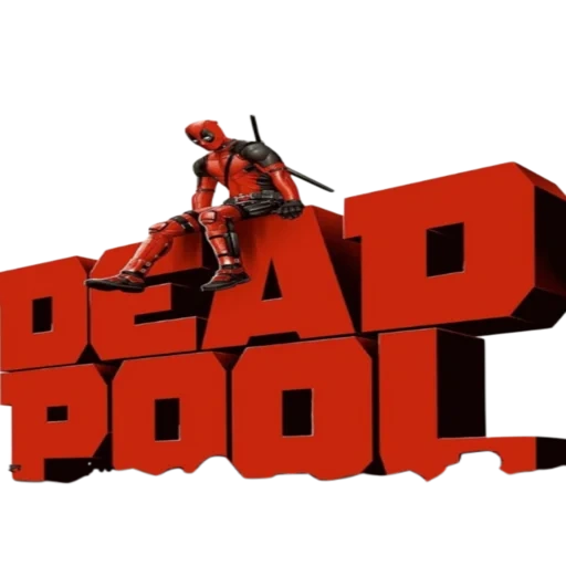 der text, deadpool poster, das logo von roblox, deadpool filmplakat, deadpool film art poster