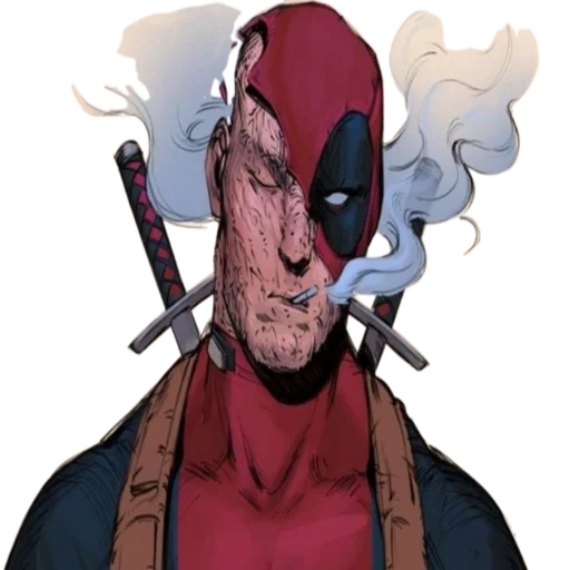 deadpool, deadpool 2, deadpool marvel, deadpool character of the comic, deadpool without mask comics