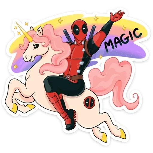 deadpool, deadpool 2, deadpool unicorn, deadpool unicorn, invisible pink unicorn