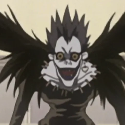 dio della morte, death note, nota di morte di mele ryuk, nota di morte della morte, nota della morte di dio della morte ryuk