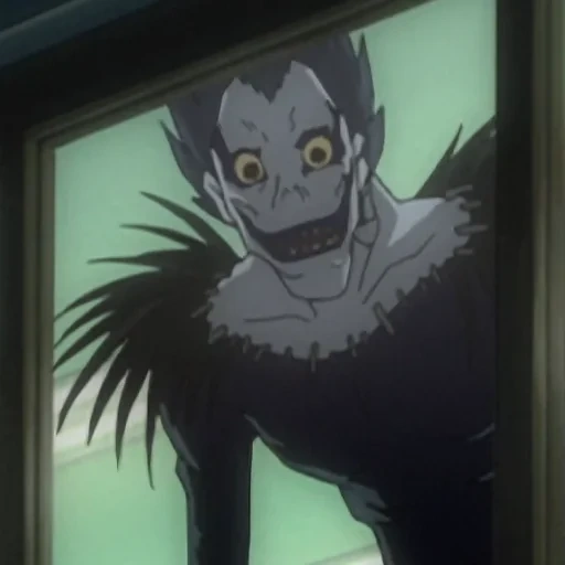 dieu de la mort, menace de mort, le dieu de la mort est ryuk, note de mort, remarque de la mort dieu de la mort ryuk