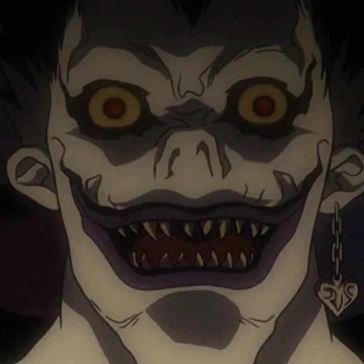 aviso de muerte, el dios de la muerte es ryuk, ryuk nota de muerte, nota de muerte de la muerte, nota de la muerte dios de la muerte ryuk