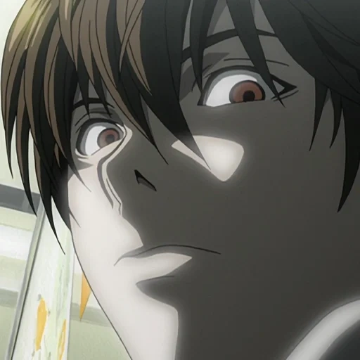 yagami light, death note, nota leggera della morte, nota di morte 1 stagione, yagami light note of death