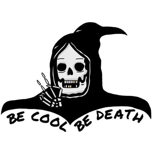 death, skeleton art, self-adhesive death, tattoo anarchy sketch