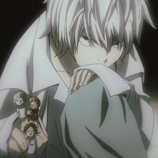 death note, anime characters, nia death note, the series of death, death note 1 season