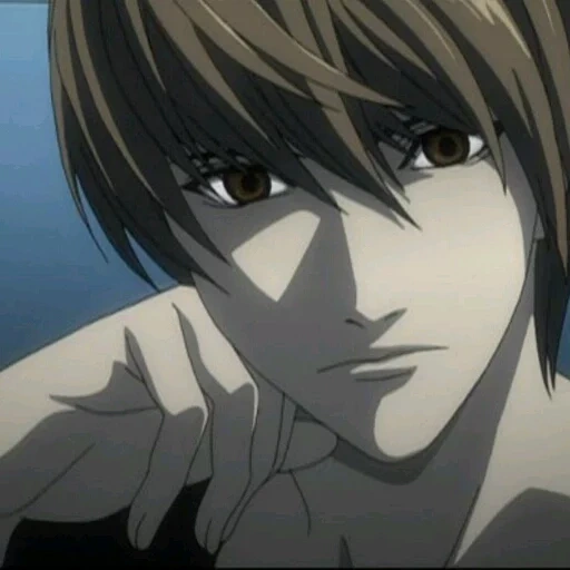 yagami light, death note, nota di morte della vita, kira death note, nota di morte yagami leggera