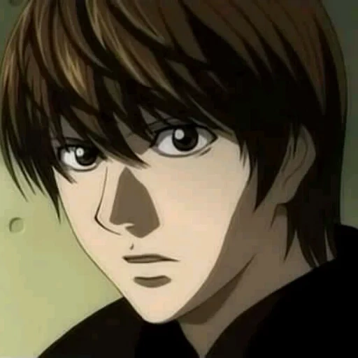 yagami cahaya, catatan kematian, catatan kematian ringan, musim note kematian 1, nada ringan yagami kematian