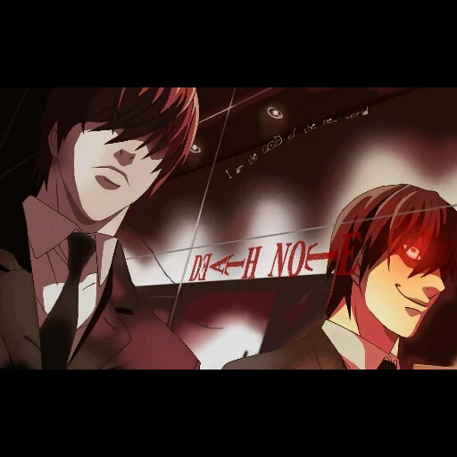 yagami light, death note, yagami light da kira, nota leggera della morte, yagami light note of death