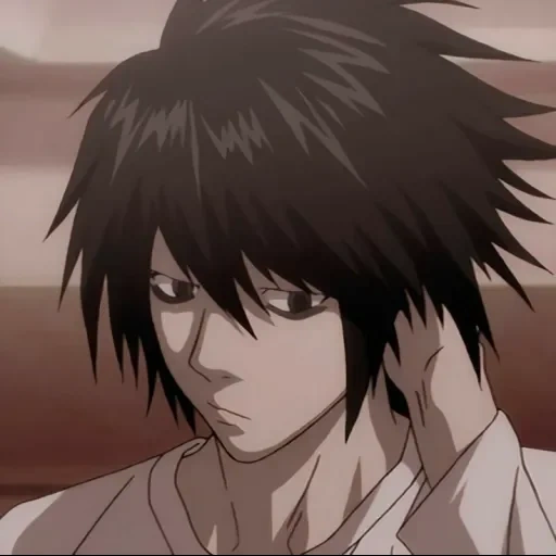 death note, nota di morte l, l nota di morte, notebook anime della morte l, ryuzaki death note