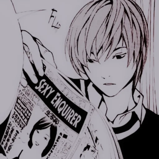 manga, manga yagami, anak laki laki manga, catatan kematian, manga cahaya yagami