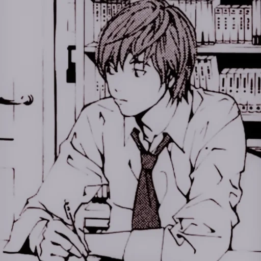 list, picture, friend list, anime characters, yagami light manga