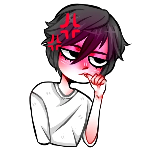 death note стикеры telegram, рисунок, telegram sticker, стикеры, набор стикеров