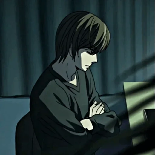 immagine, death note, nota leggera della morte, yagami light note of death