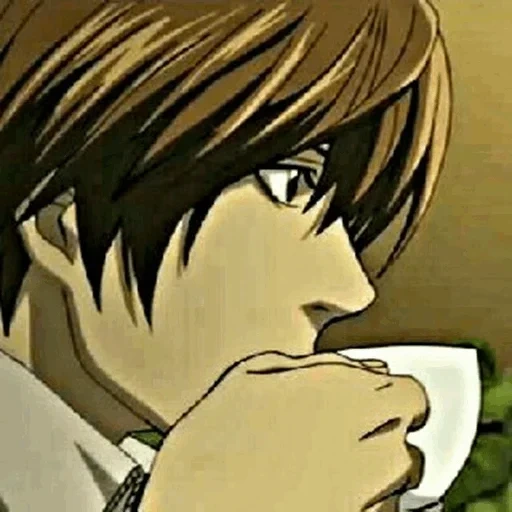 yagami cahaya, catatan kematian, musim note kematian 1, nada ringan yagami kematian, catatan kematian kira ketiga