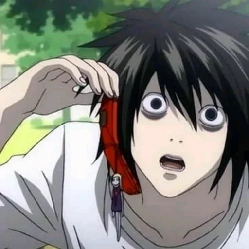 death note, death note l, l death note, death note of season 2, cheerful death