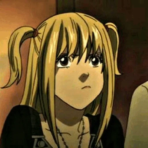 misa aman, anime girl, death note, anime characters, misa amanet death face