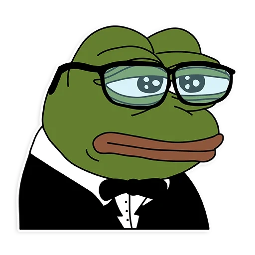 drôle, tuxedo pepe, pepe anonyme, mr pepe watsap