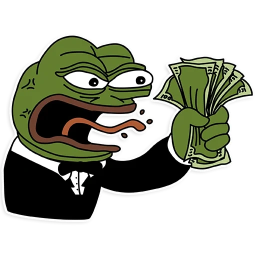 uang, pepe rage, pepe yang marah, reeeee pepe, katak pepe