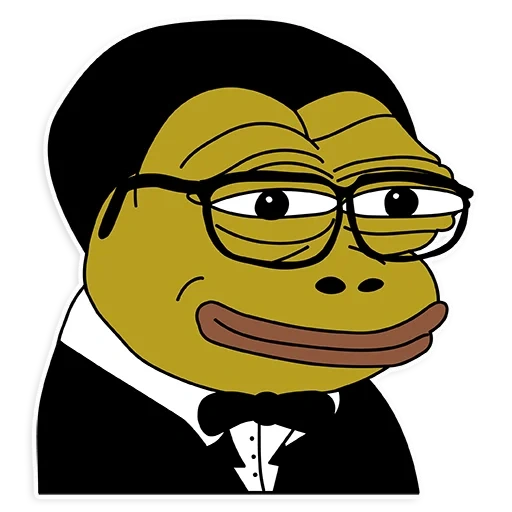 pepe, humano, chico, tuxedo pepe, pepe es un intelectual