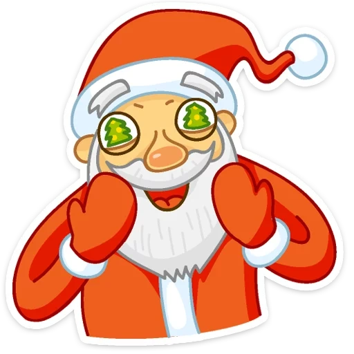 santa claus, new year, bot santa claus