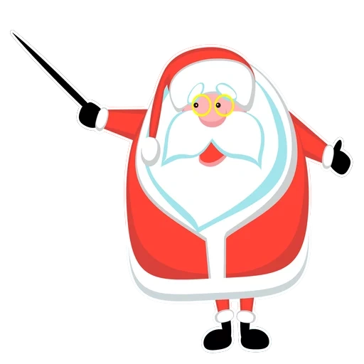 sticker santa claus, santa klaus santa claus, santa claus, santa claus, santa claus with a magnifier