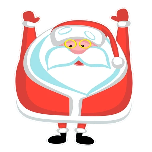 stile babbo natale, santa klaus santa claus, babbo natale, stilizzato babbo natale, babbo natale vettore