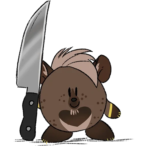 animação, urso, urso, urso zumbi, personagens fictícios