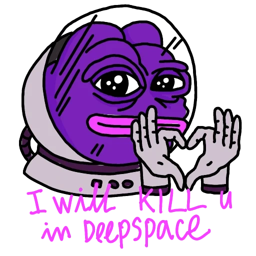 pepe, anime, pepe meme, pepe galaxy, violet pepe