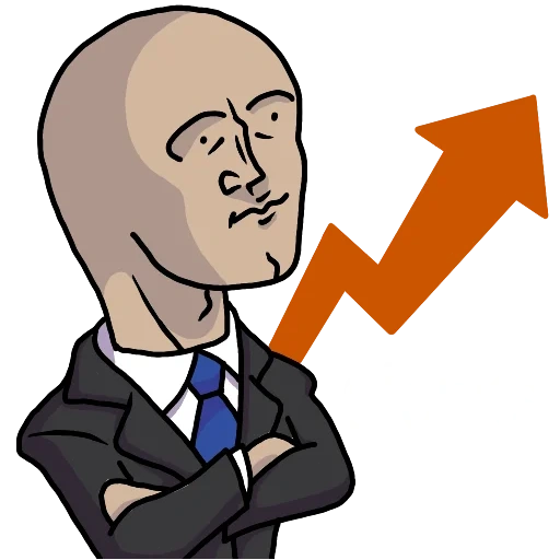 stonks, humano, meme de stonks, rico, píxel de stonks