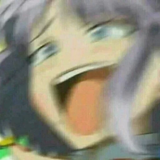 ahegao, ahegao meme, anime memes, khotaru ahegao, anime mem face