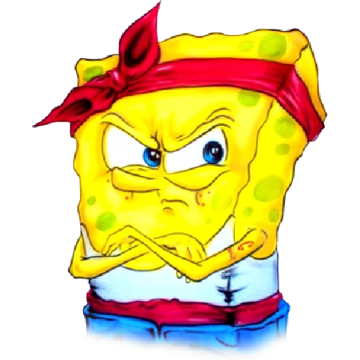 esponja bob bandit, bob de esponja genial, esponja bob gangsta, esponja bob gángster, bob esponja pantalones cuadrados