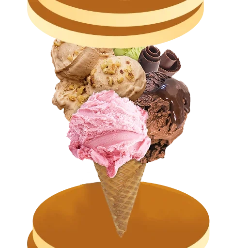 eis, eisdessert, eiscreme jalato, eis sealo jalato, clipart raster eis