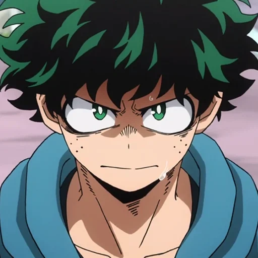 hero academia, deco midoria p, midoriya izuku, madonia yang marah, my hero academy