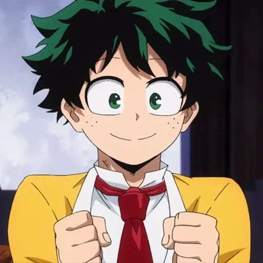 izuku, izuku midoria, midoria sorpresa, midoria izuku stagione 4, hero academy of midoria