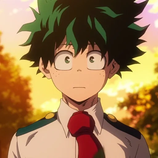 izuku, midoria, le visage du tout-puissant, my heroes academy saison 4, my heroes academy saison 4 midoria