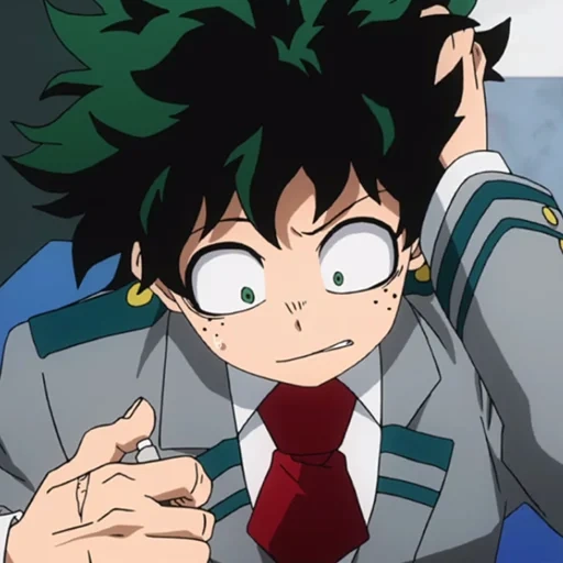 midoria izuku, academy of heroes, my hero academy, burung setengah meter kecil, akademi pahlawan midoria