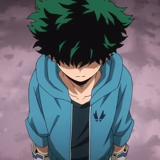 midoriya, heroes academy, midoria en colère, my heroes academy, my heroes academy saison 4