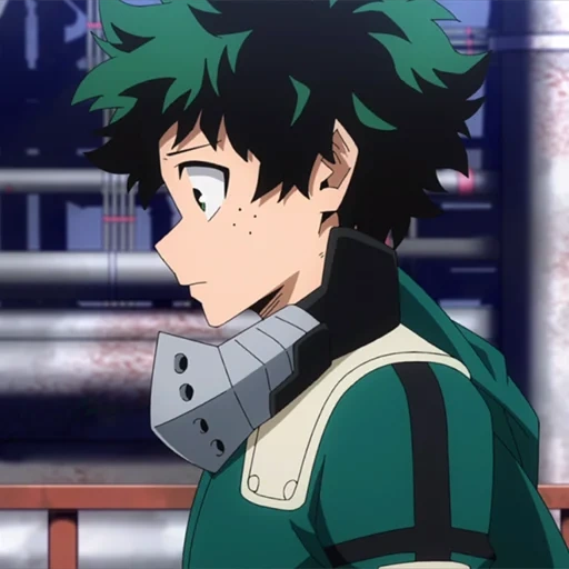 midoriya, my hero academy, deco my hero college, animation my hero academy, my hero academy season 4