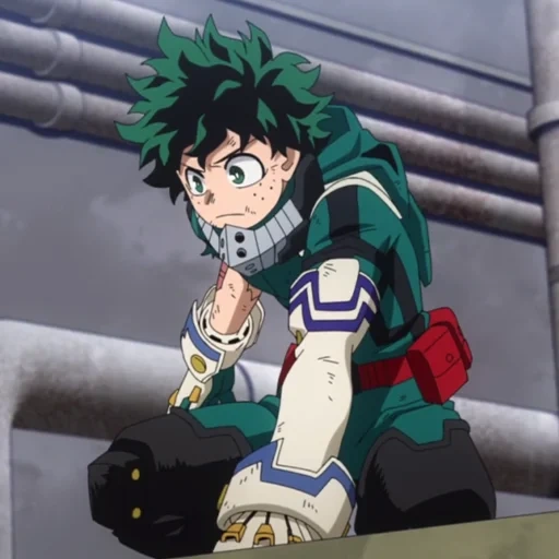 midoria izuku, hero academia, faculdade de heróis, o meu colégio de heróis, animação minha faculdade de heróis f