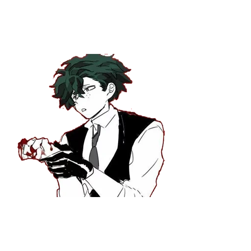 izuku, zuku midoria, pájaro de primavera, william zuku, midoria villian