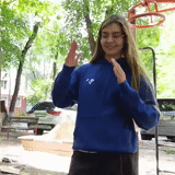jovem, mulher, humano, esportes de mulher, bondarenko elizaveta yuryevna