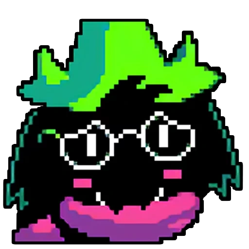 deltarune, delta rune, ramsey sprite, rasei with gun sprite