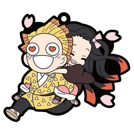 картины милые, танзиро чибби, персонажи аниме, kimetsu no yaiba, чиби chibi kimetsu no yaiba