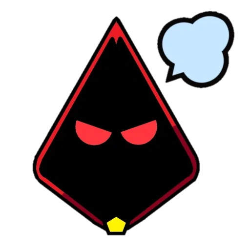 emoji, kegelapan, logo klan, logo tim kp