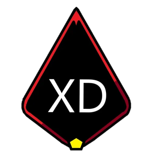 logo, dark, xd games, signalisation routière