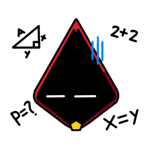 logo, mandat, triangle, triangle art