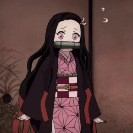 tembakan nazuko, nazuko kamado, nezuko kamado, anime nezuko kamado, bilah membedah iblis adalah non zuco