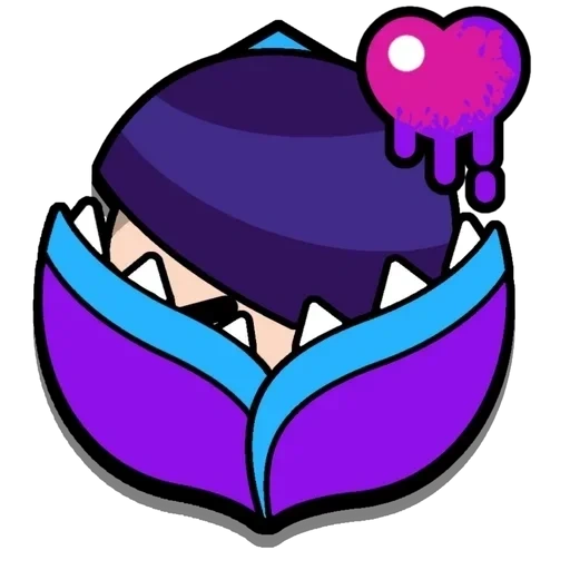 animação, bravstas, brawl stars, do jogo brawl stars, emblema de bravo stars mortis