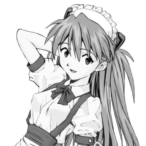 anime manga, anime zeichnungen, anime charaktere, evangelion manga, manga evangelion maid